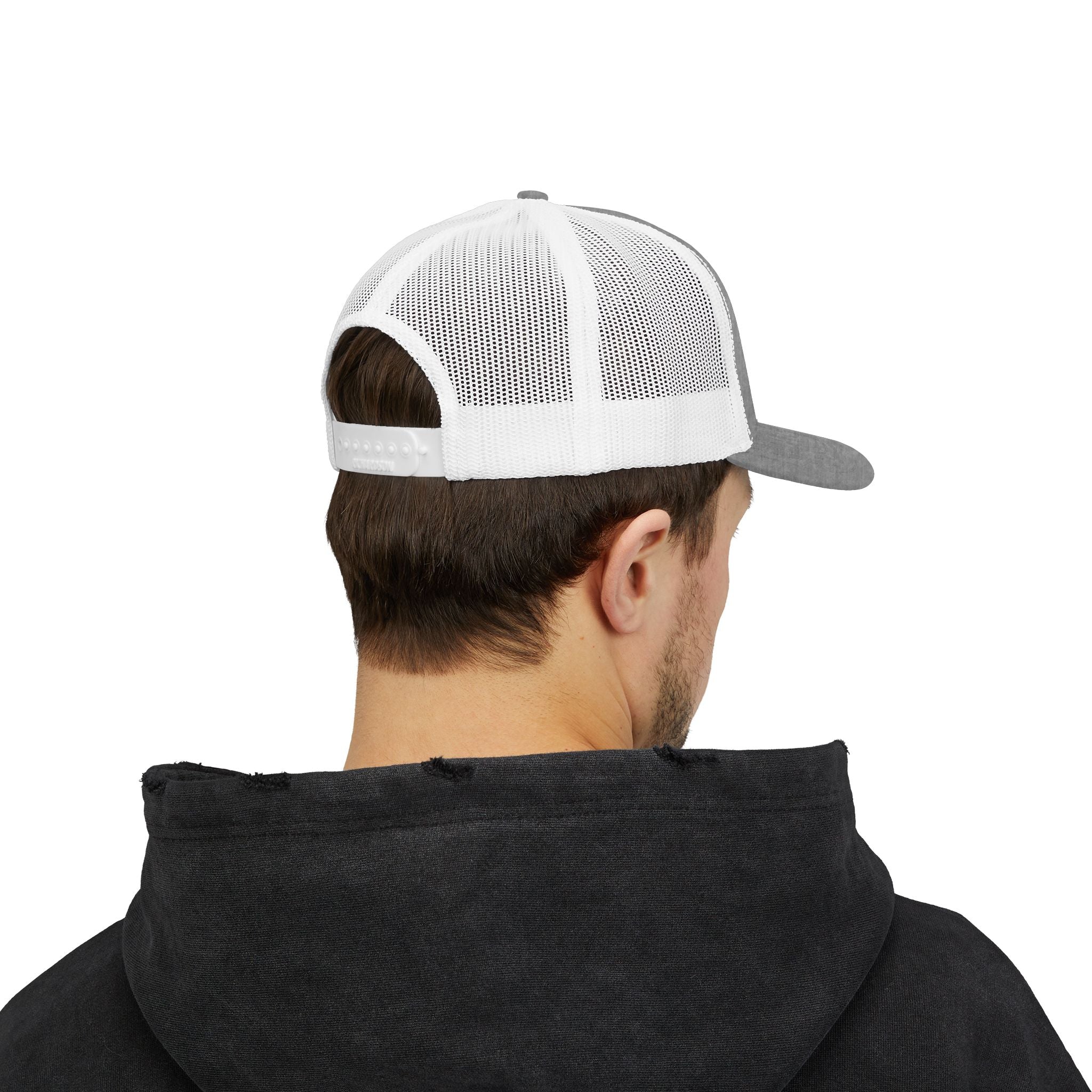 God Is My Plug Trucker Cap — Christian Faith Snapback Hat