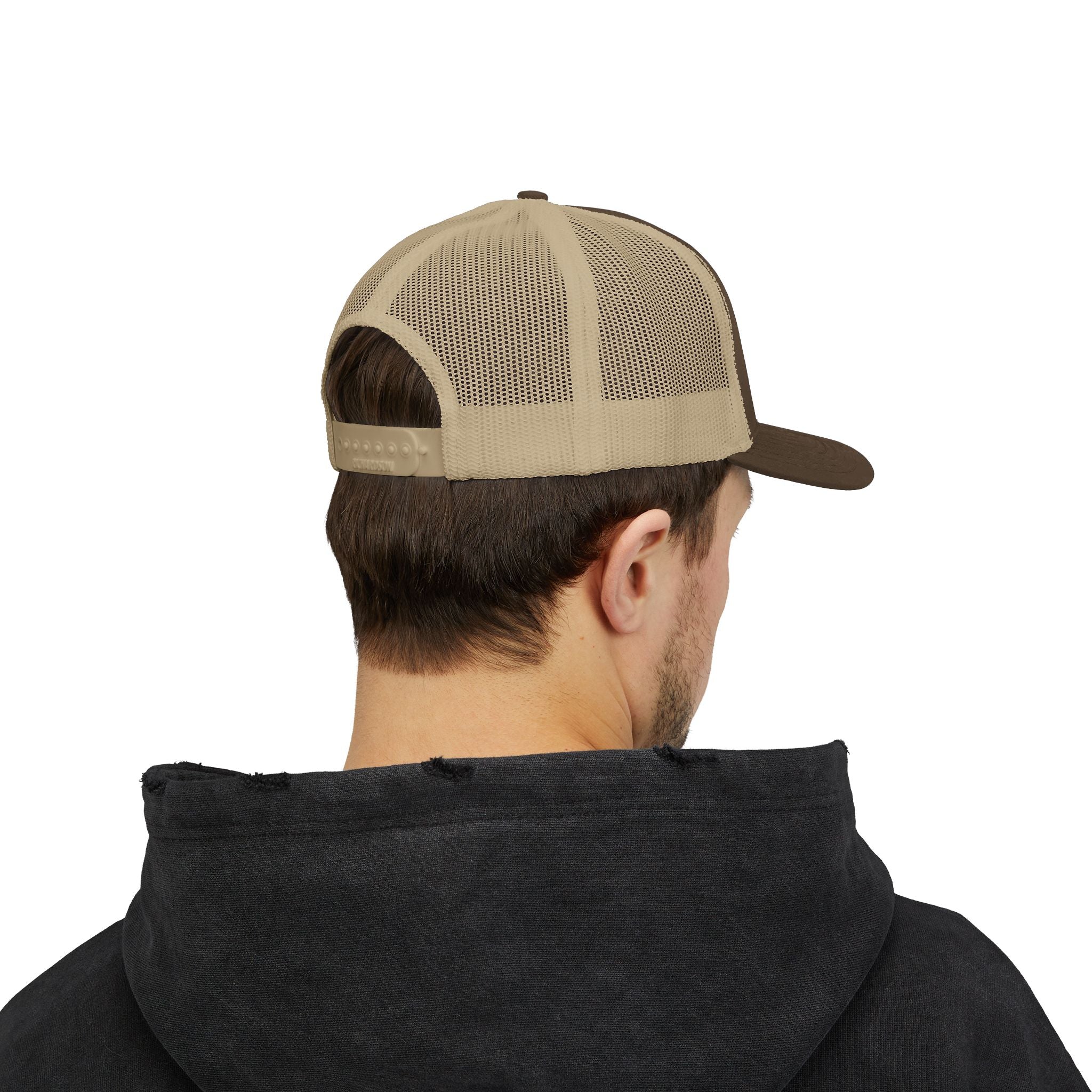 God Is My Plug Trucker Cap — Christian Faith Snapback Hat