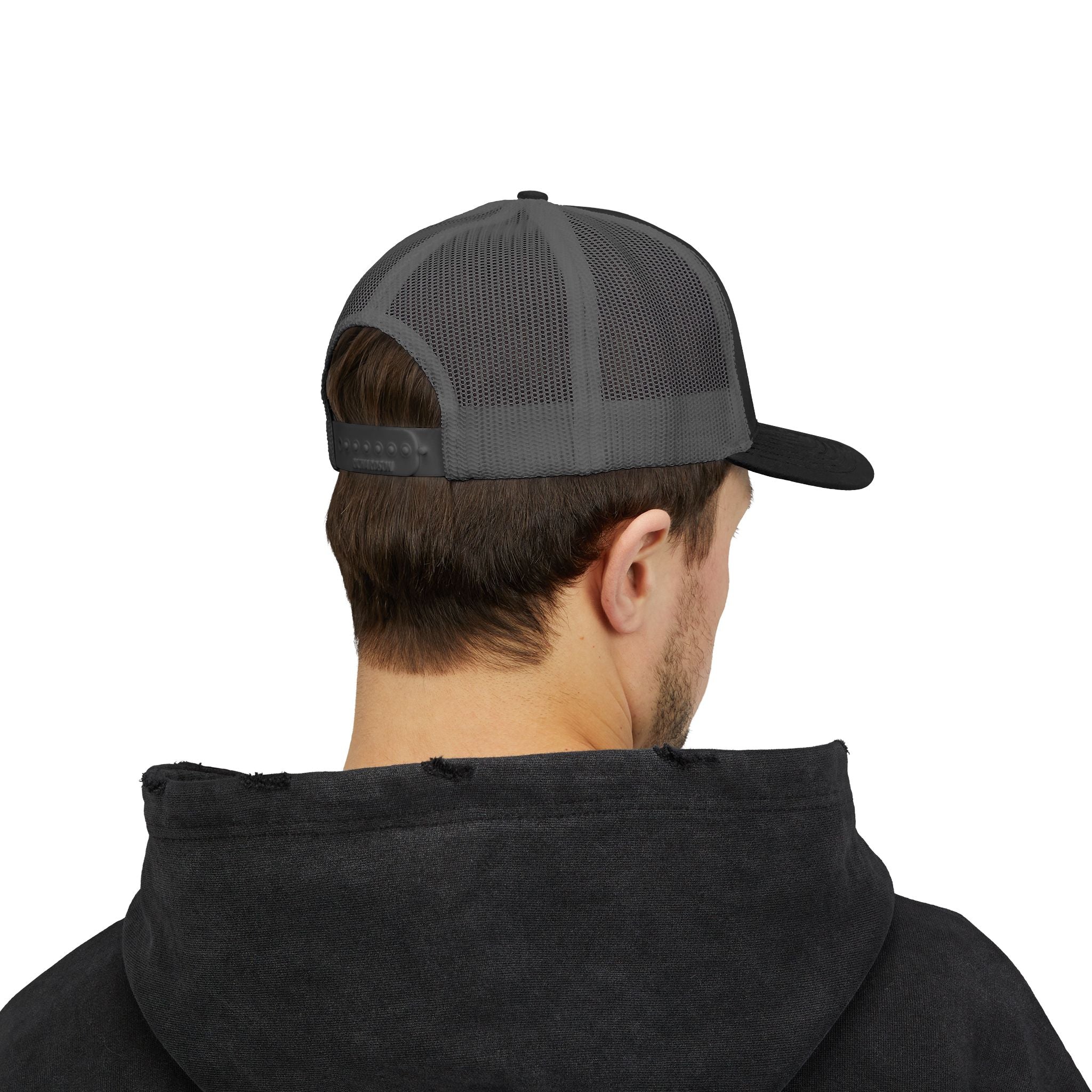 God Is My Plug Trucker Cap — Christian Faith Snapback Hat
