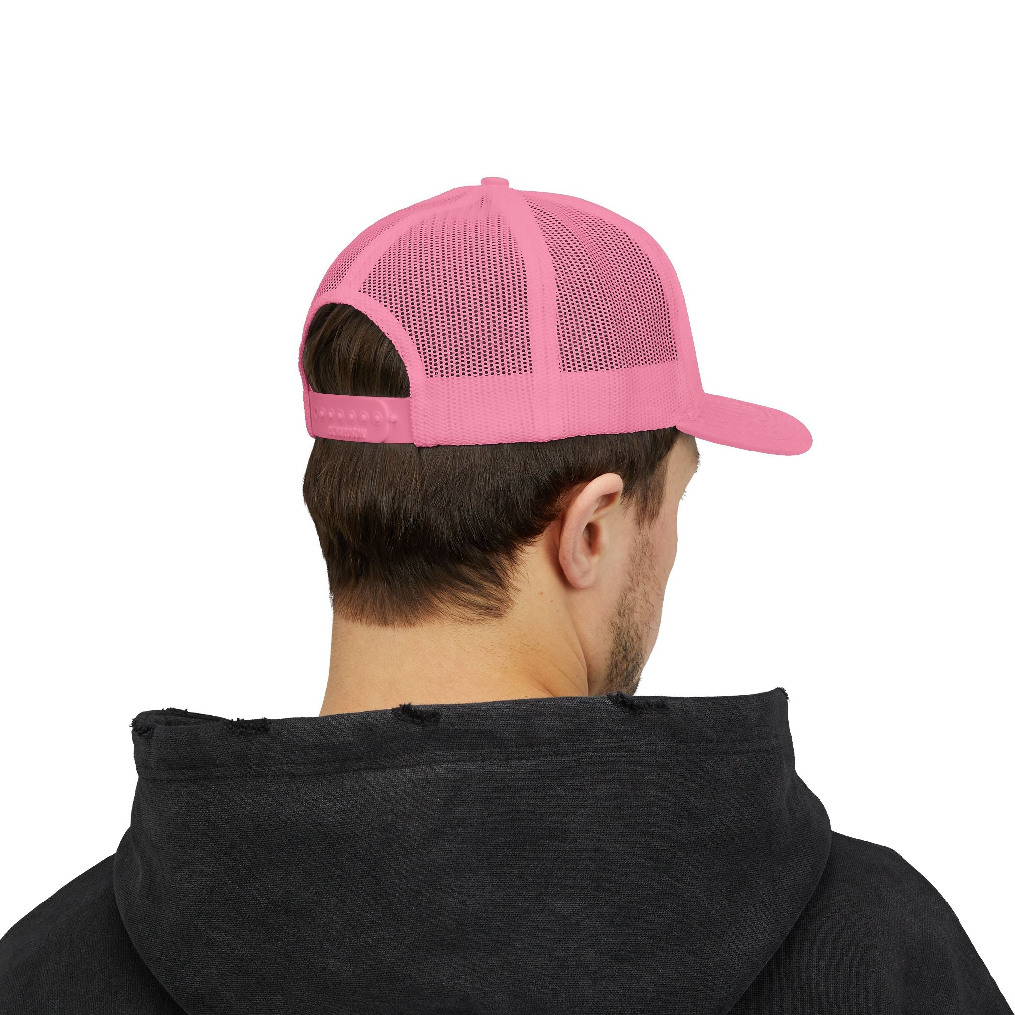 God Is My Plug Trucker Cap — Christian Faith Snapback Hat